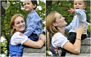 Dominika mit Kindern