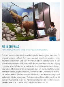 Februar-März 2016 Jagd und Fischereimuseum
