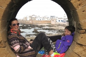 Eva und Tocher Essaouira