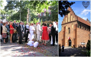 Kirchliche Hochzeit in Warschau Neustadt