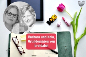 Nela und Barbara Gründerinnen von breidabei