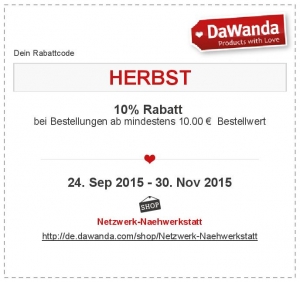 coupon_HERBST Dawanda