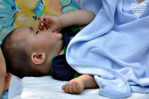 Babydecke Sommer
