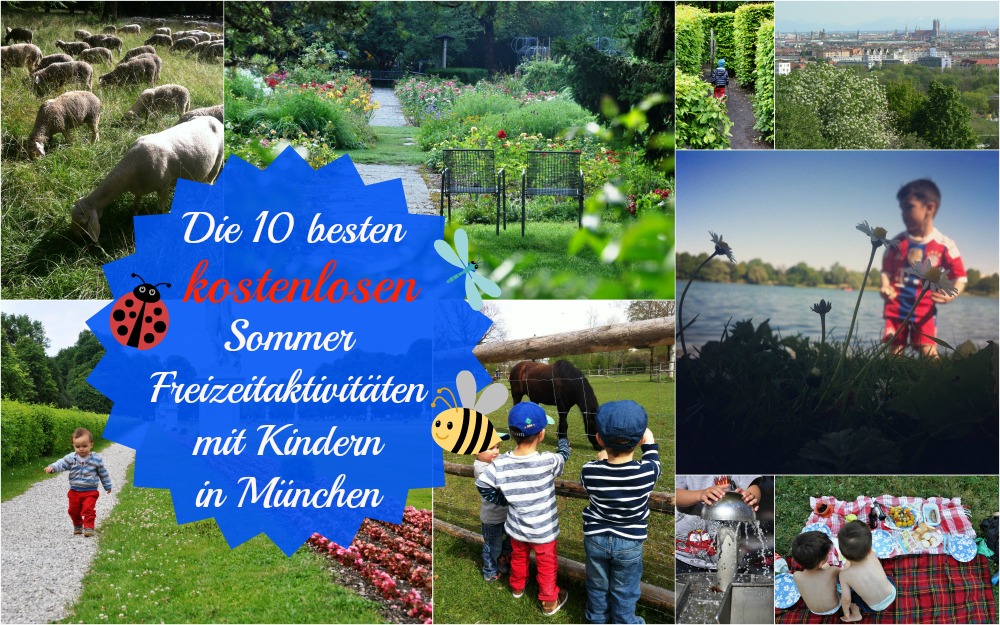 10 kostenlose Sommer Freizeitaktivitäten mit Kindern in München