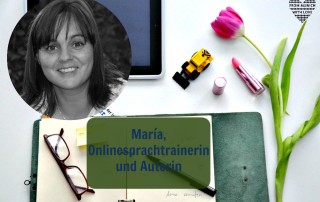 María Piulestán, Onlinesprachtrainerin und Autorin