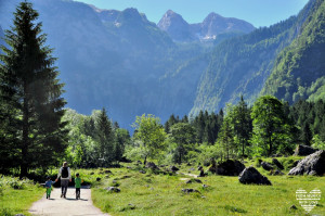 Obersee und Königssee Wanderung mit Kindern