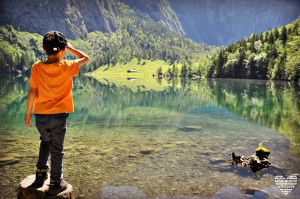 Obersee und Königssee Wanderung mit Kindern