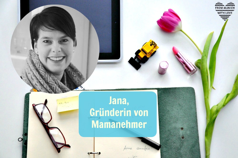 Jana Heinzelmann, Gründerin von Mamanehmer